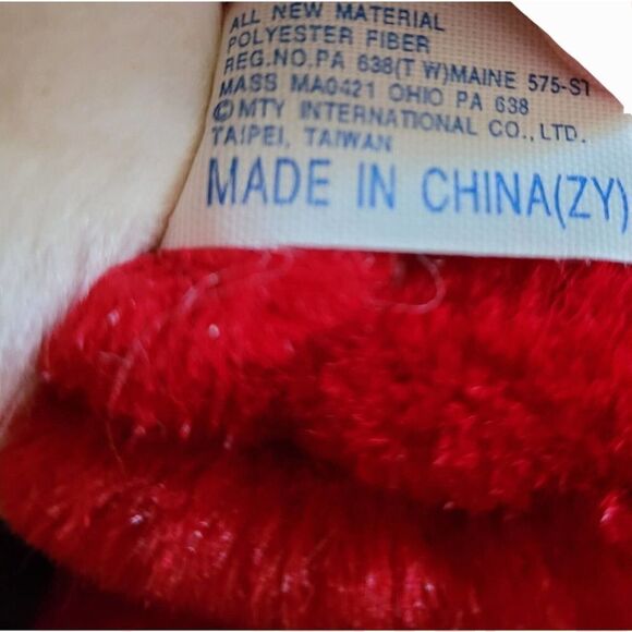 VTG happy face christmas stocking tickle tickle wiggle wiggle MTY International - Picture 3 of 3